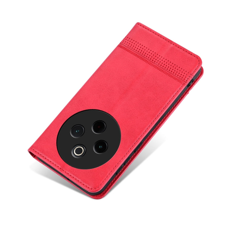 For vivo Y300 Pro AZNS Magnetic Calf Texture Leather Phone Case