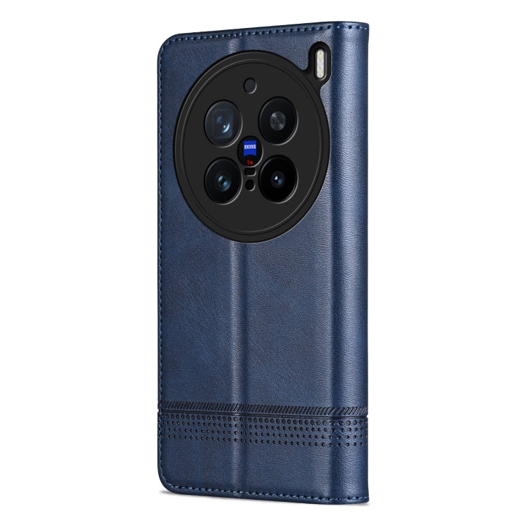For vivo X200 Pro AZNS Magnetic Calf Texture Leather Phone Case