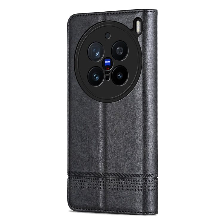 For vivo X200 Pro AZNS Magnetic Calf Texture Leather Phone Case