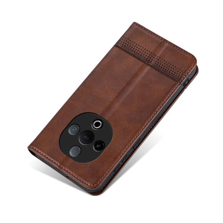 For vivo Y300 AZNS Magnetic Calf Texture Leather Phone Case
