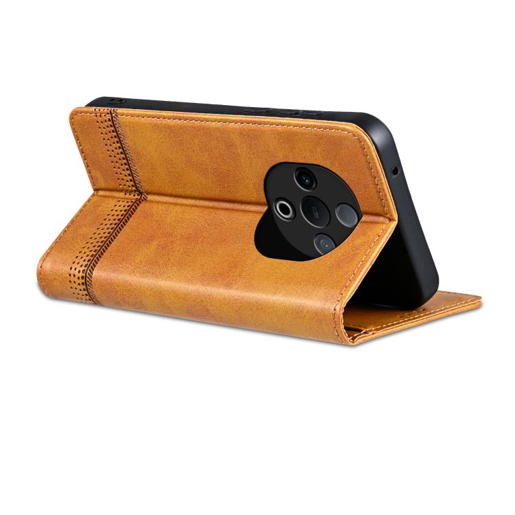 For vivo Y300 AZNS Magnetic Calf Texture Leather Phone Case