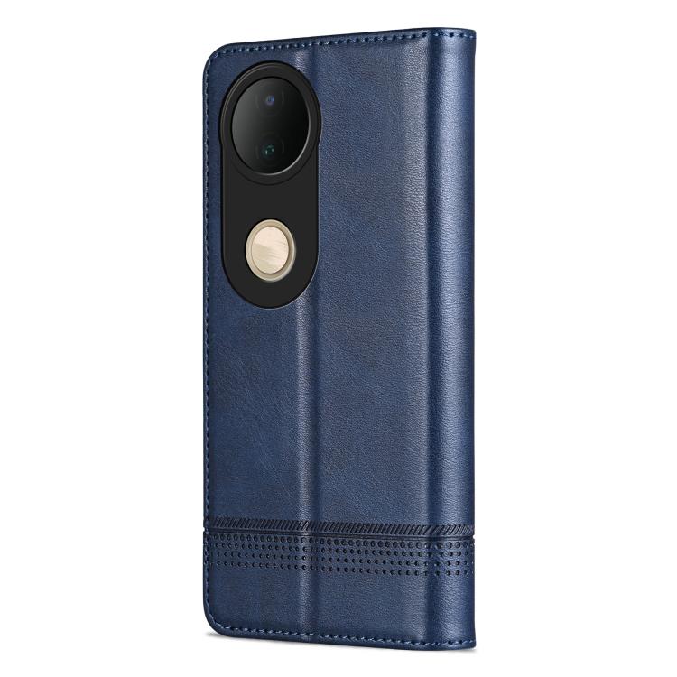 For vivo S20 AZNS Magnetic Calf Texture Leather Phone Case