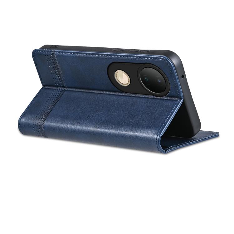 For vivo S20 AZNS Magnetic Calf Texture Leather Phone Case
