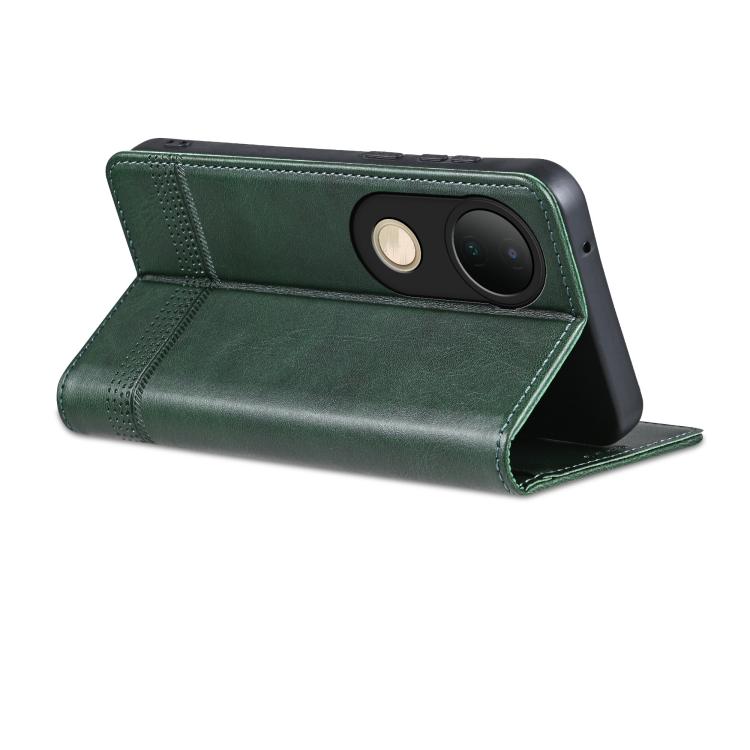 For vivo S20 AZNS Magnetic Calf Texture Leather Phone Case