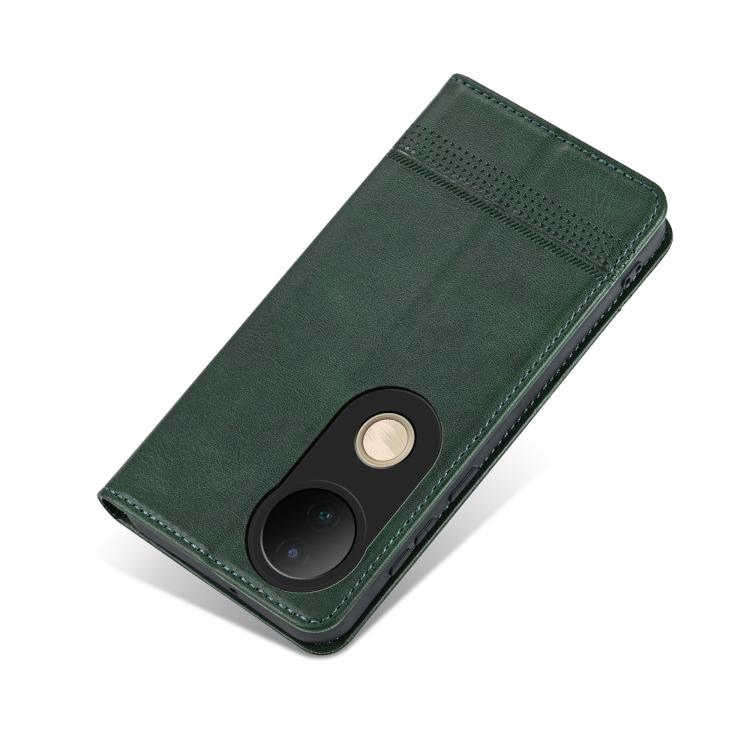 For vivo S20 AZNS Magnetic Calf Texture Leather Phone Case
