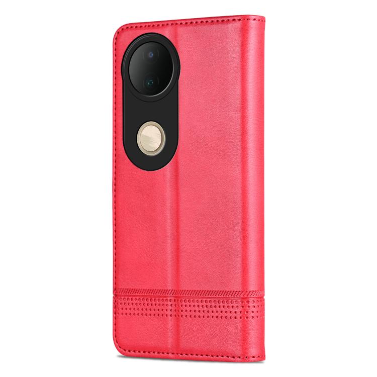 For vivo S20 AZNS Magnetic Calf Texture Leather Phone Case