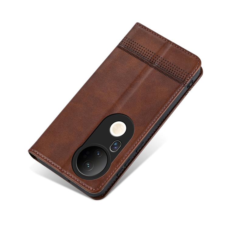 For vivo S20 Pro AZNS Magnetic Calf Texture Leather Phone Case
