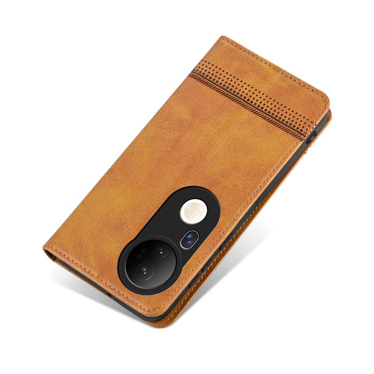 For vivo S20 Pro AZNS Magnetic Calf Texture Leather Phone Case