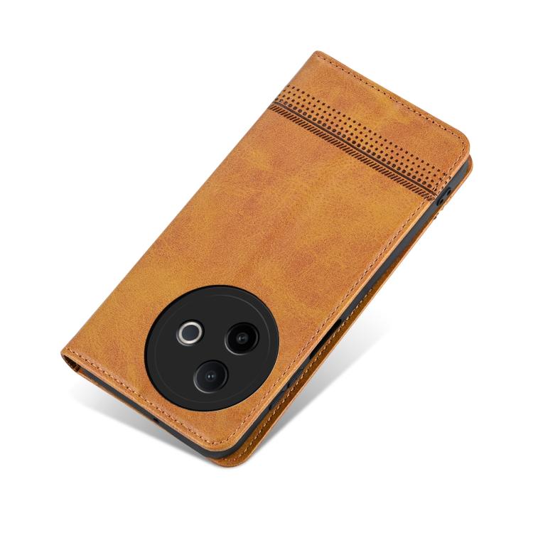 For vivo Y300i 5G / Y39 5G Global AZNS Magnetic Calf Texture Leather Phone Case