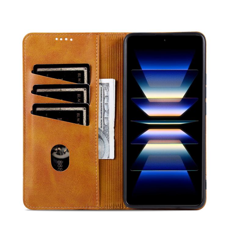For vivo X200s AZNS Magnetic Calf Texture Leather Phone Case