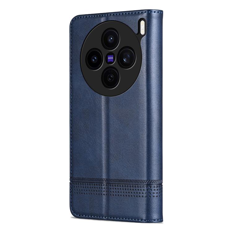 For vivo X200s AZNS Magnetic Calf Texture Leather Phone Case