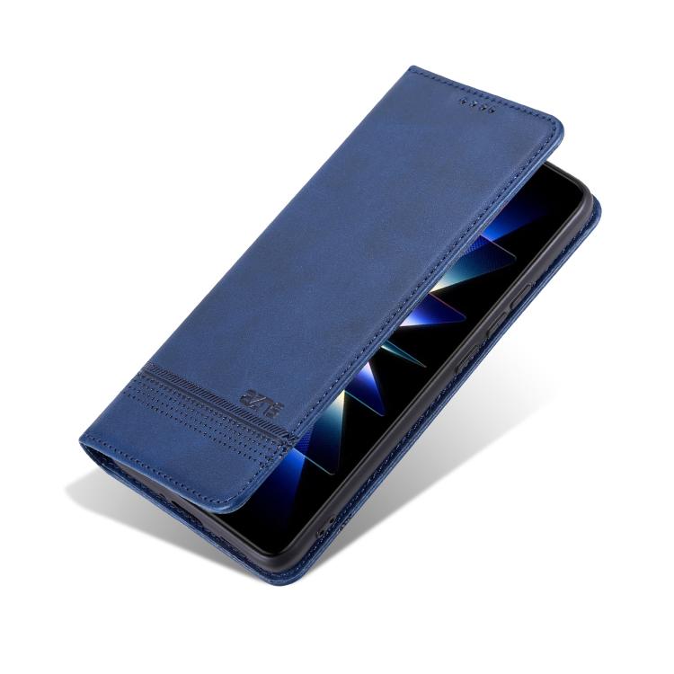 For vivo X200s AZNS Magnetic Calf Texture Leather Phone Case