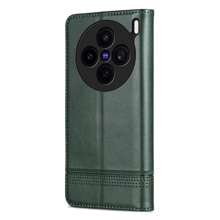 For vivo X200s AZNS Magnetic Calf Texture Leather Phone Case