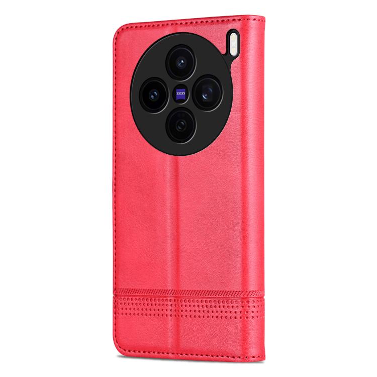For vivo X200s AZNS Magnetic Calf Texture Leather Phone Case