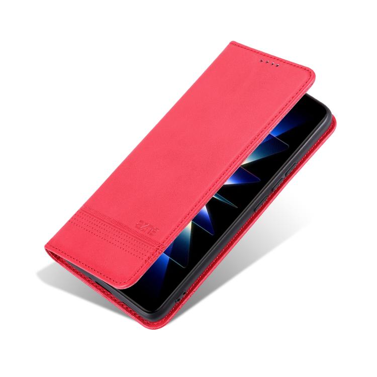For vivo X200s AZNS Magnetic Calf Texture Leather Phone Case