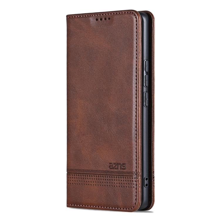For vivo S30 AZNS Magnetic Calf Texture Leather Phone Case