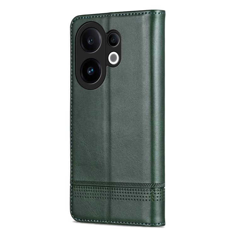 For vivo S30 AZNS Magnetic Calf Texture Leather Phone Case