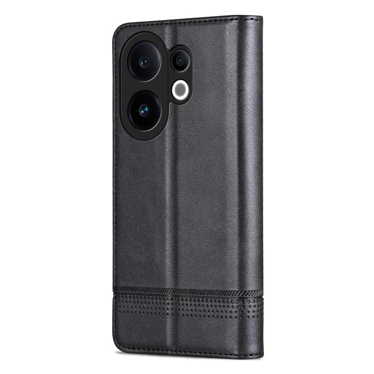 For vivo S30 AZNS Magnetic Calf Texture Leather Phone Case