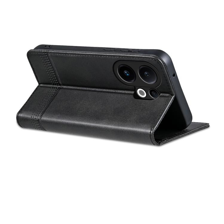 For vivo S30 AZNS Magnetic Calf Texture Leather Phone Case