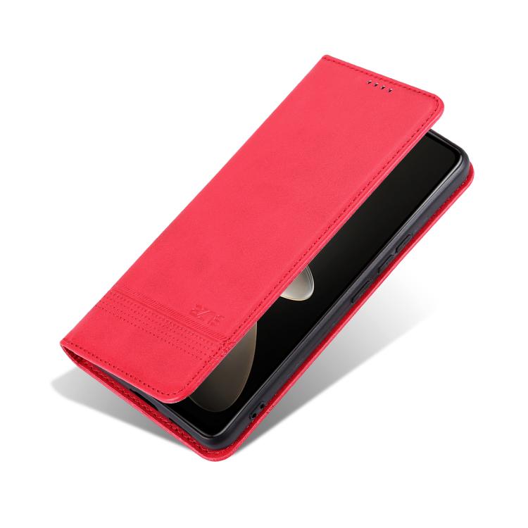 For vivo S30 AZNS Magnetic Calf Texture Leather Phone Case