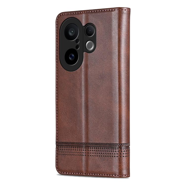 For vivo S30 Pro mini AZNS Magnetic Calf Texture Leather Phone Case