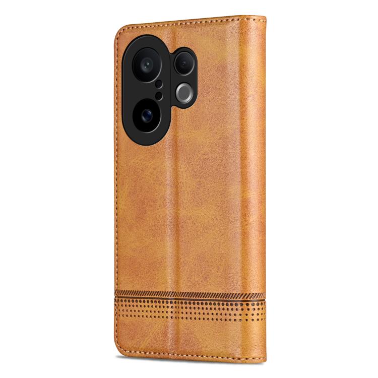For vivo S30 Pro mini AZNS Magnetic Calf Texture Leather Phone Case