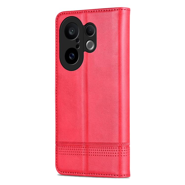For vivo S30 Pro mini AZNS Magnetic Calf Texture Leather Phone Case