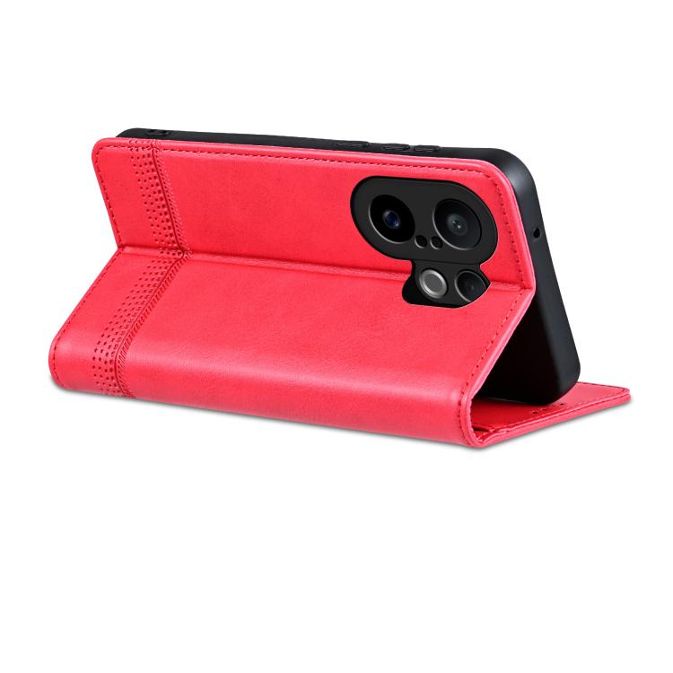 For vivo S30 Pro mini AZNS Magnetic Calf Texture Leather Phone Case