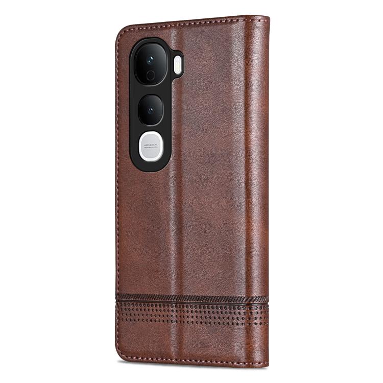 For vivo Y400 Pro 5G AZNS Magnetic Calf Texture Leather Phone Case