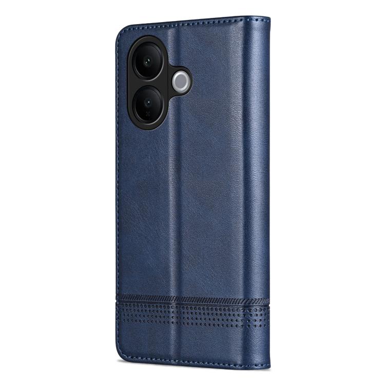 For vivo V60 Lite 5G AZNS Magnetic Calf Texture Leather Phone Case