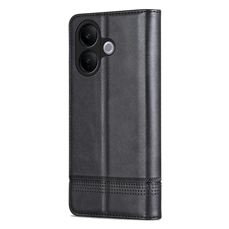 For vivo V60 Lite 5G AZNS Magnetic Calf Texture Leather Phone Case