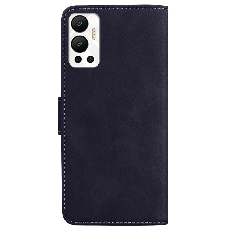 For Infinix Hot 12 Skin Feel Pure Color Flip Leather Phone Case