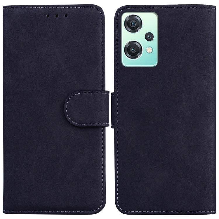 For OnePlus Nord CE 2 Lite 5G Skin Feel Pure Color Flip Leather Phone Case