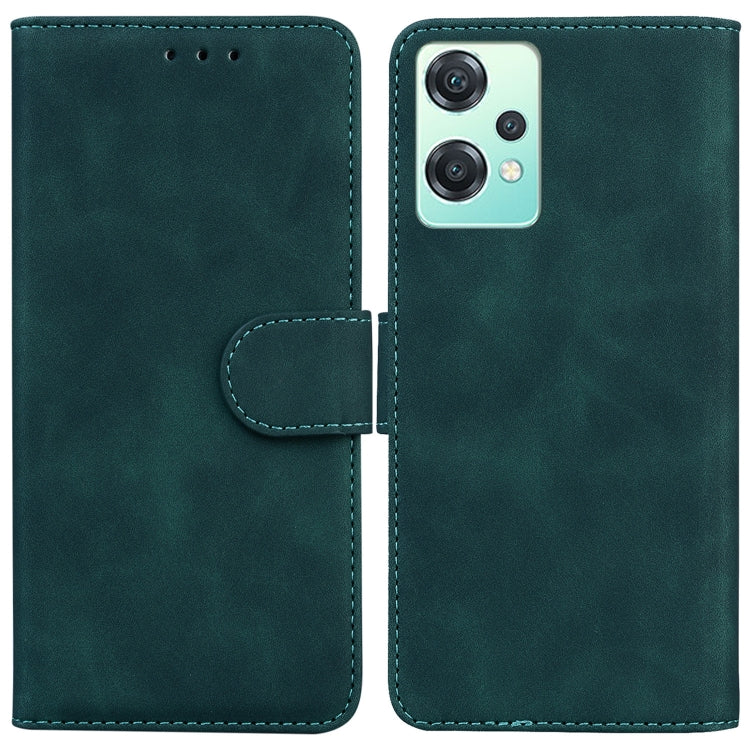 For OnePlus Nord CE 2 Lite 5G Skin Feel Pure Color Flip Leather Phone Case
