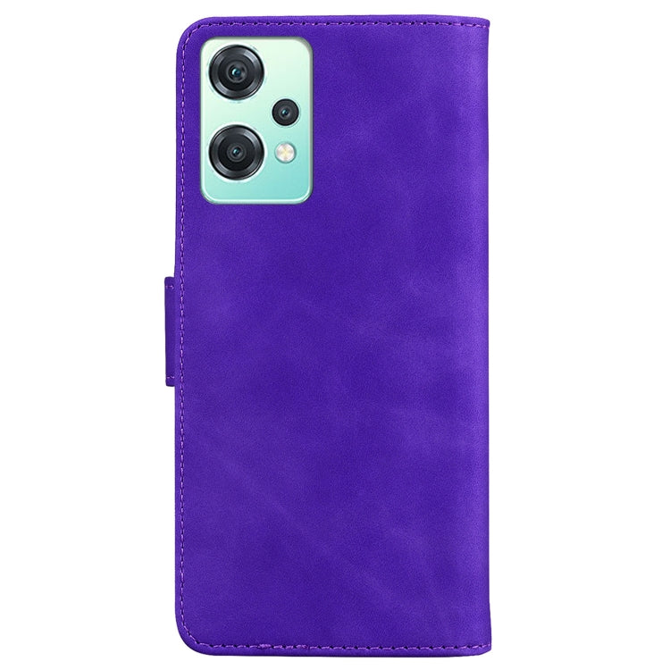 For OnePlus Nord CE 2 Lite 5G Skin Feel Pure Color Flip Leather Phone Case