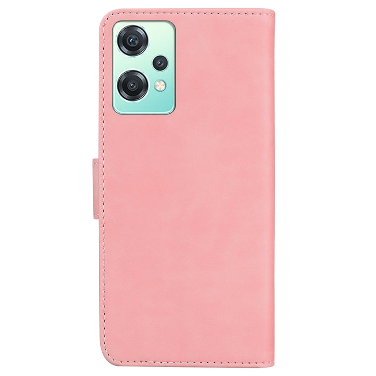 For OnePlus Nord CE 2 Lite 5G Skin Feel Pure Color Flip Leather Phone Case