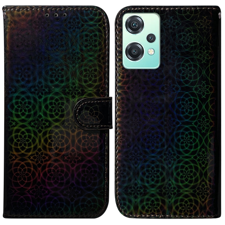 For OnePlus Nord CE 2 Lite 5G Colorful Magnetic Buckle Leather Phone Case