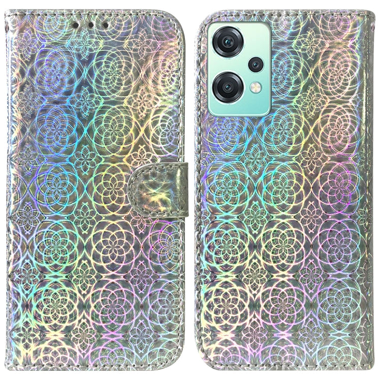 For OnePlus Nord CE 2 Lite 5G Colorful Magnetic Buckle Leather Phone Case