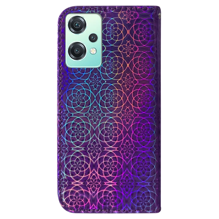 For OnePlus Nord CE 2 Lite 5G Colorful Magnetic Buckle Leather Phone Case