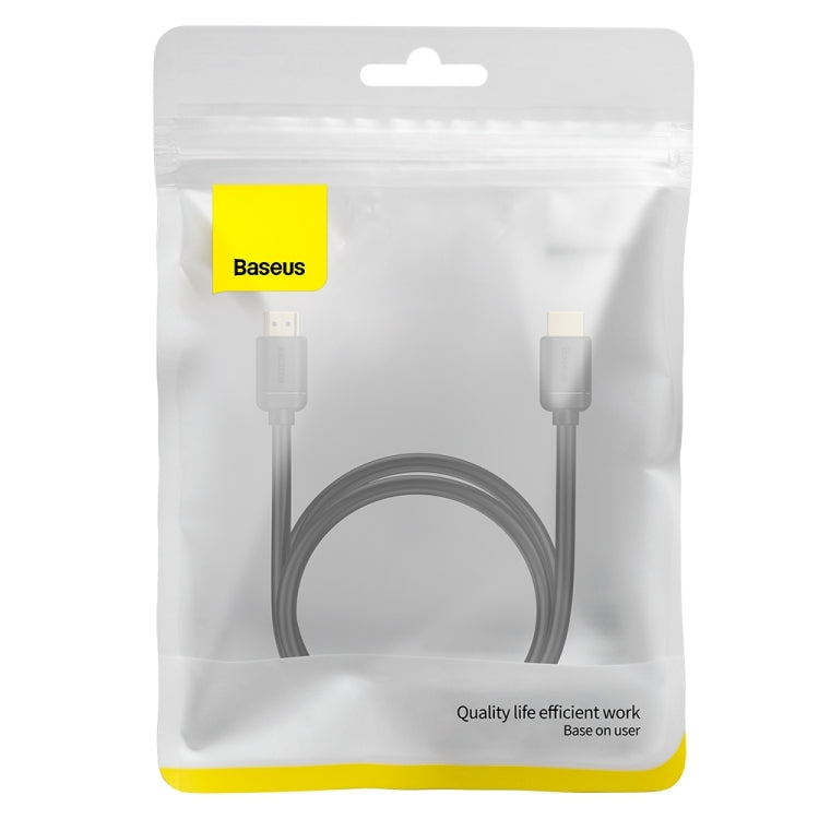Baseus HD Series HDMI to HDMI HD Adapter Cable, Cable Length:0.75m