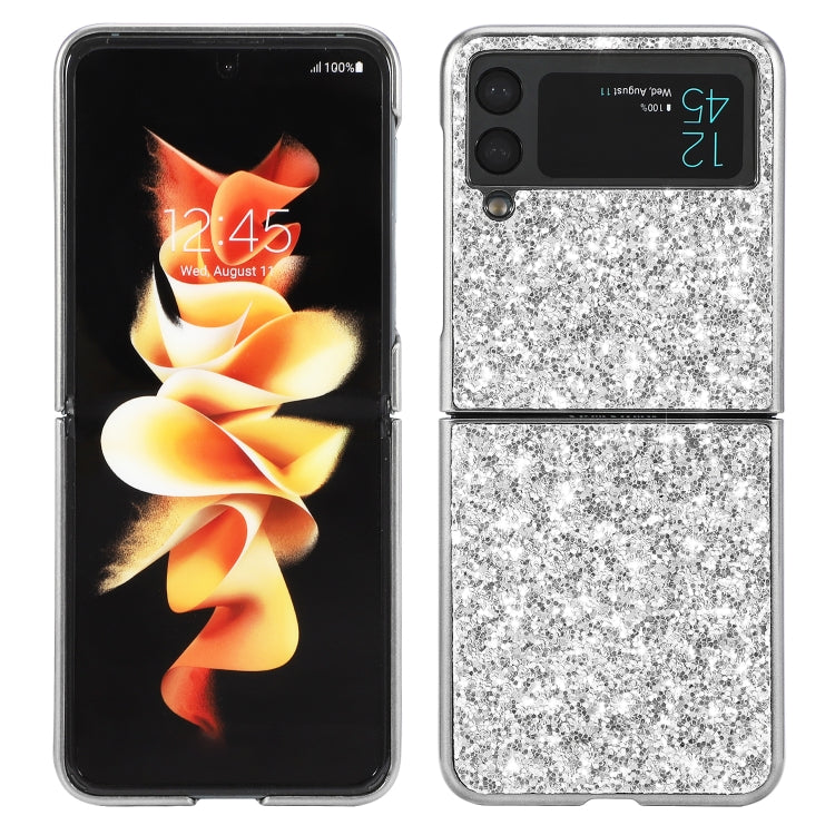 For Samsung Galaxy Z Flip4 Glitter Powder Shockproof TPU Phone Case