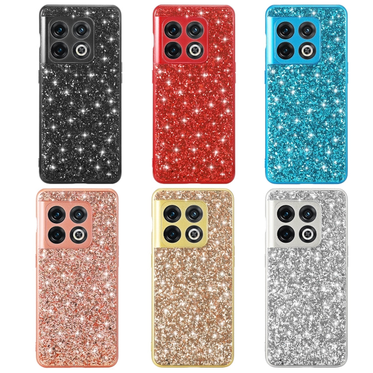 For OnePlus 10 Pro Glitter Powder Shockproof TPU Phone Case