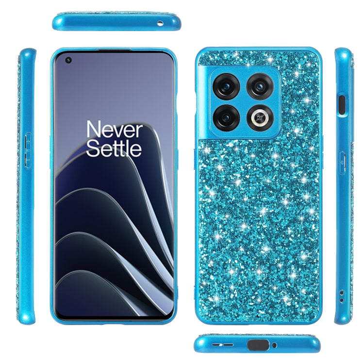 For OnePlus 10 Pro Glitter Powder Shockproof TPU Phone Case
