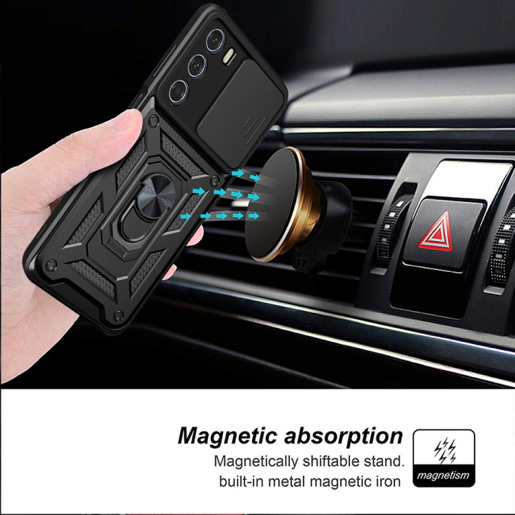 For Motorola Moto G200 5G / Edge S30 Sliding Camera Cover Design TPU+PC Phone Case