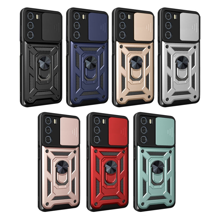 For Motorola Moto G200 5G / Edge S30 Sliding Camera Cover Design TPU+PC Phone Case