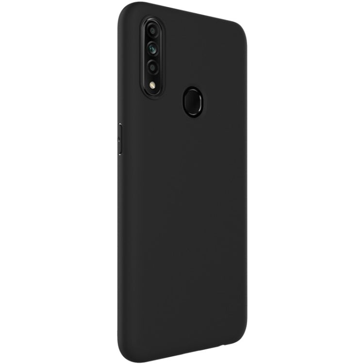 For OPPO A8 IMAK TPU Matte Soft Cover UC-1 Series(Black)