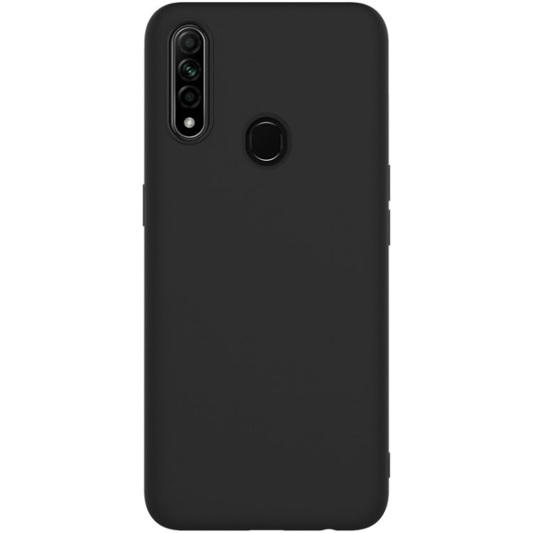 For OPPO A8 IMAK TPU Matte Soft Cover UC-1 Series(Black)