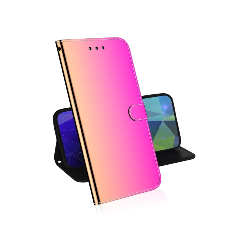 For Infinix Hot 12i Imitated Mirror Surface Horizontal Flip Leather Phone Case