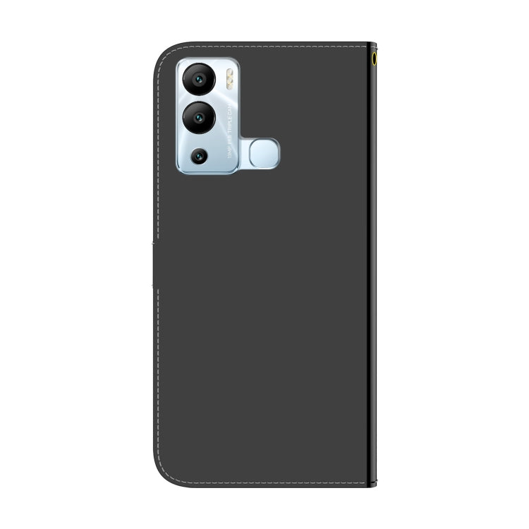 For Infinix Hot 12i Imitated Mirror Surface Horizontal Flip Leather Phone Case