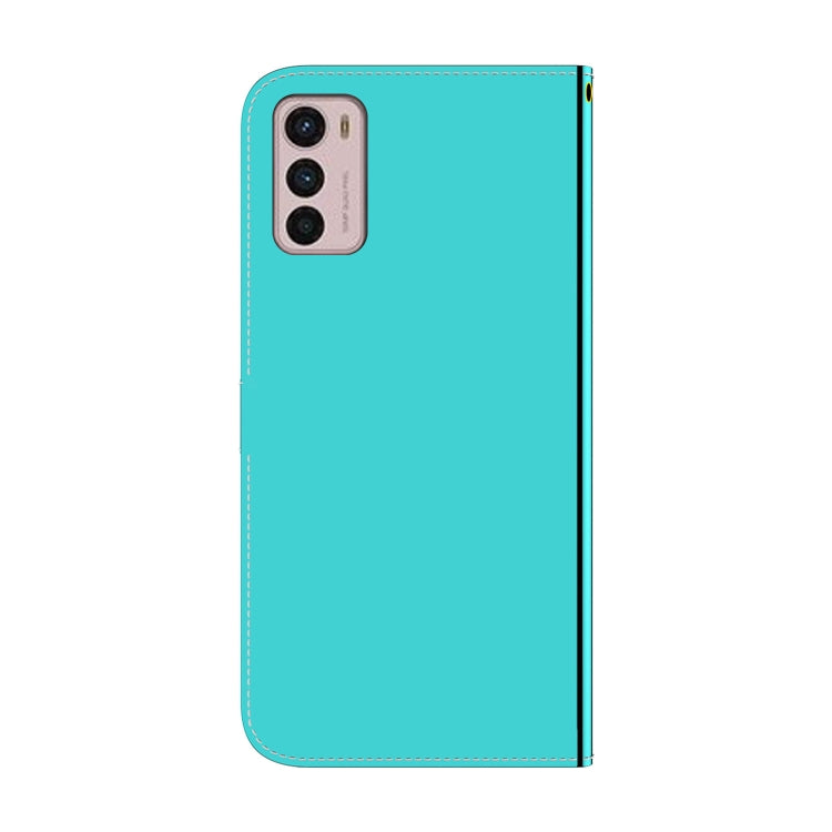For Motorola Moto G42 Imitated Mirror Surface Horizontal Flip Leather Phone Case